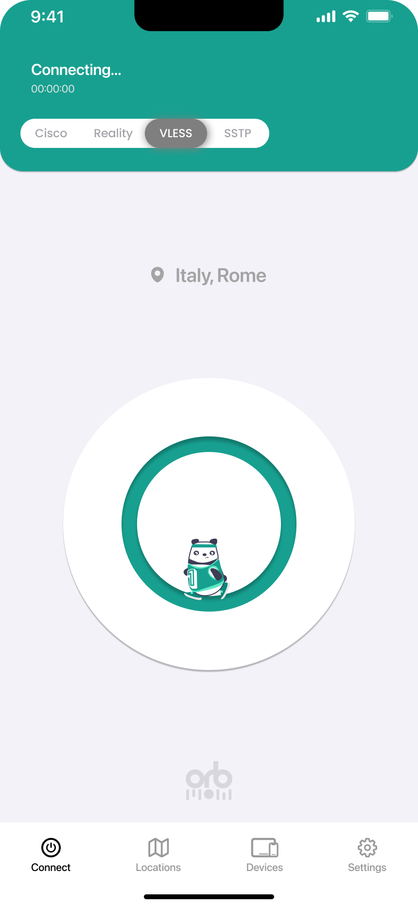 VPN Connecting State